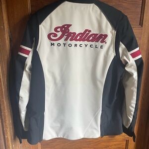Indian Motorcycle Leather Jacket. Used twice. Looks brand new.
